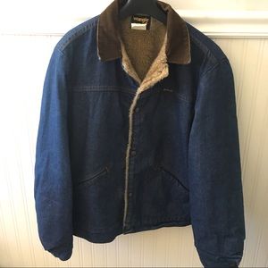 Men’s vintage Wrangler denim jacket.